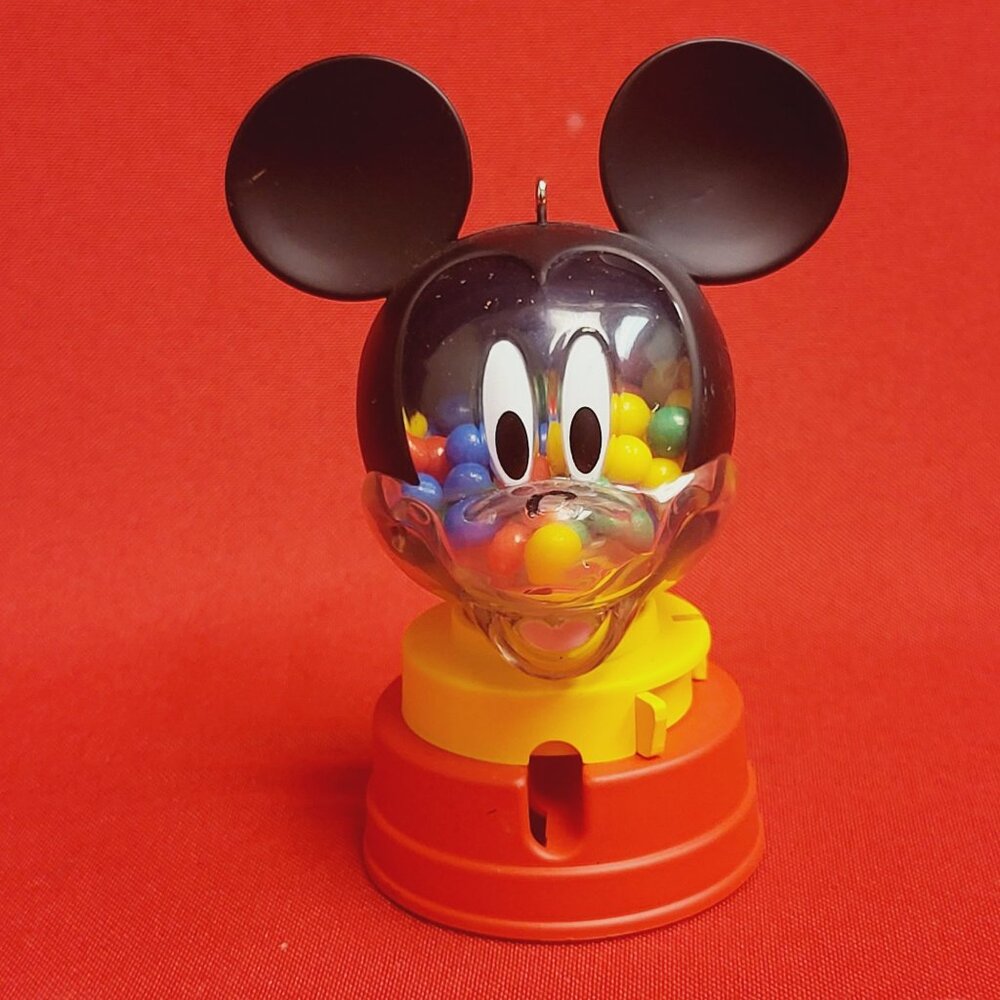 Hallmark Disney Mickeys Gumball Machine Christmas Ornament 2013